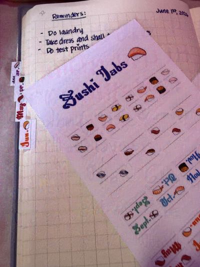 Monthly Tab Stickers!