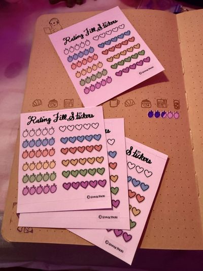 Cute Rating Stickers!